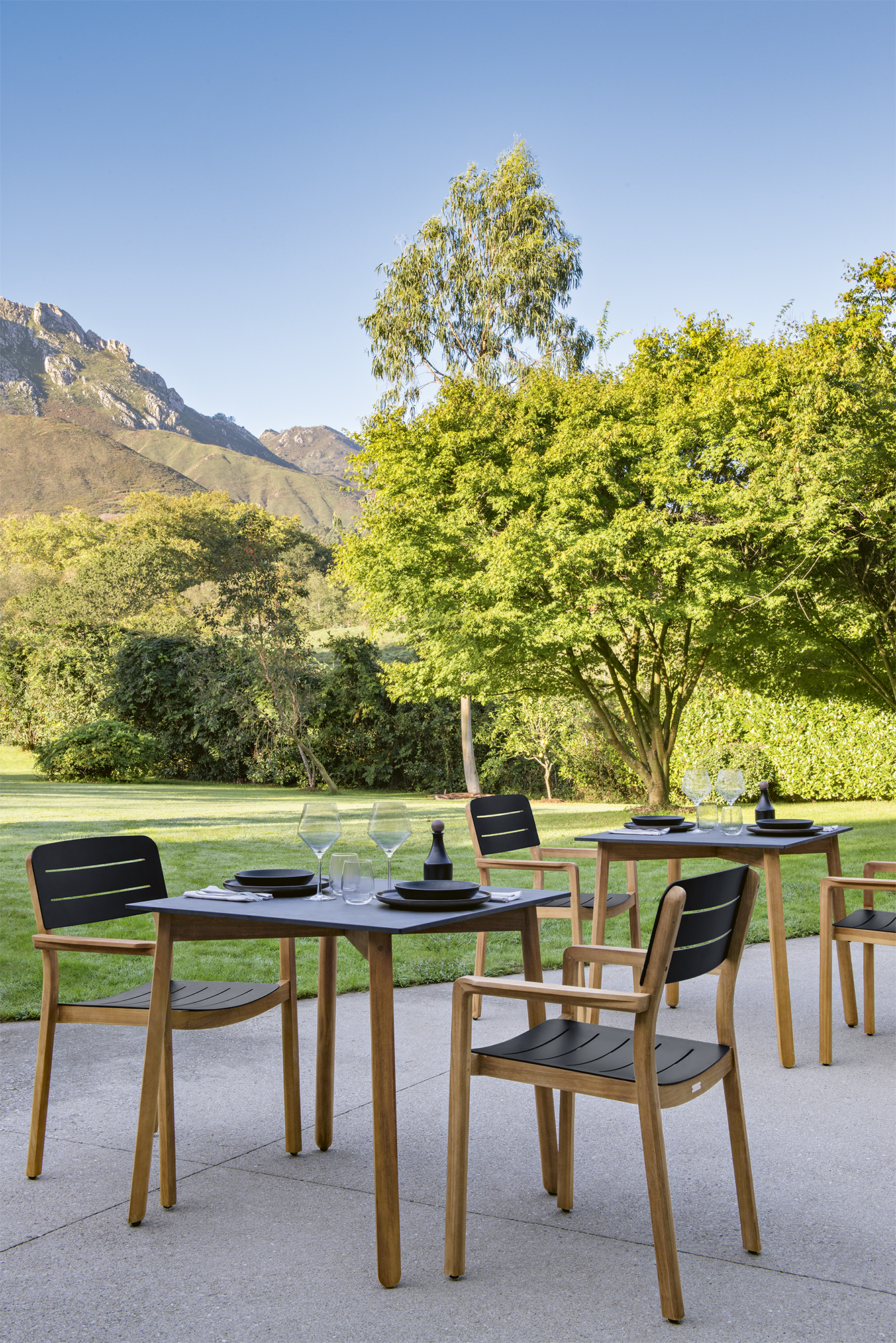 Lodge aluminium / teca - Imagen 3